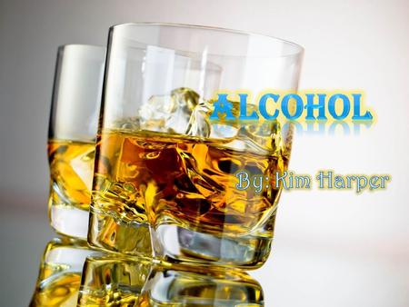  In Chemistry, alcohol is an organic compound in which the hydroxyl functional group is bound to a saturated carbon atom What Is Alcohol???