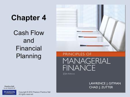 Analyzing the Firm’s Cash Flow