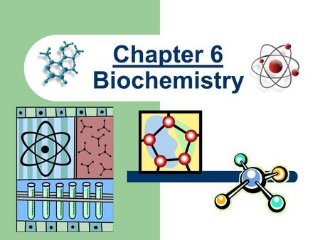 Chapter 6 Biochemistry. Basic Chemistry Living things are made up of matter & all matter is composed of atoms.