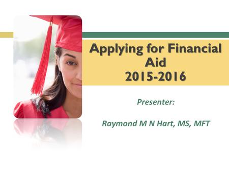 Applying for Financial Aid