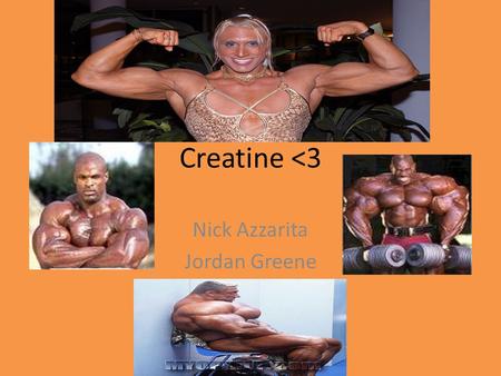 Creatine 