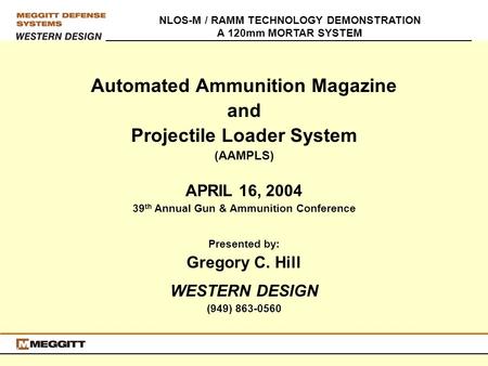 Automated Ammunition Magazine and Projectile Loader System