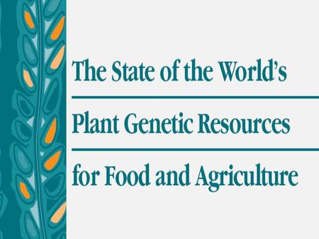 Update SoW-1 with the best data and information available, focusing on changes that had occurred since 1996 Provide sound basis for updating GPA taking.