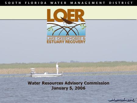 Water Resources Advisory Commission January 5, 2006.