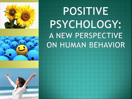  Today’s notes will encompass two very large concepts that affect our view of the future: Optimism Hope  Before you begin, write down what you believe.