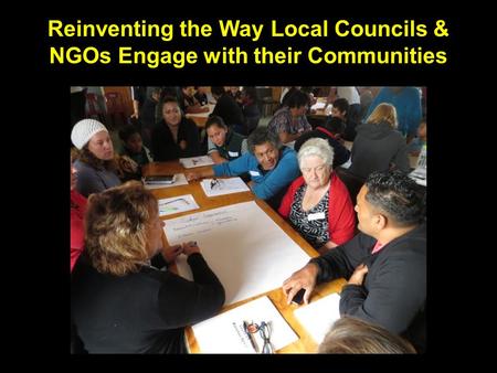 Reinventing the Way Local Councils & NGOs Engage with their Communities.