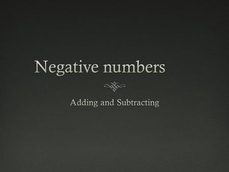 Why Bother. I have a Calculator!  You might press a button wrong. It is good to have an idea of what your answer should be.  These visualizations and.