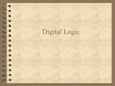 Digital Logic. 4 Why is 32-bit or 64-bit significant in terms of speed, efficiency? 4 Difference between OR and XOR 4 What is a mux for? PLA 4 Two kinds.