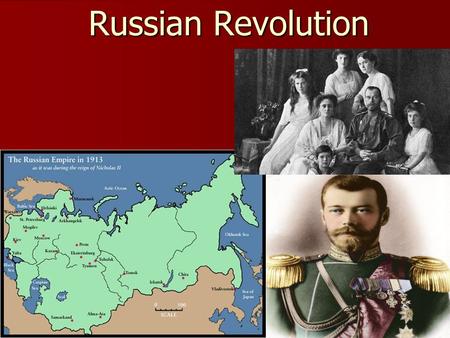 Russian Revolution. Causes of the Revolution Industrialization of Russia Industrialization of Russia –Used foreign investment to build factories –Poor.