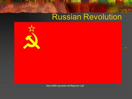 Russian Revolution