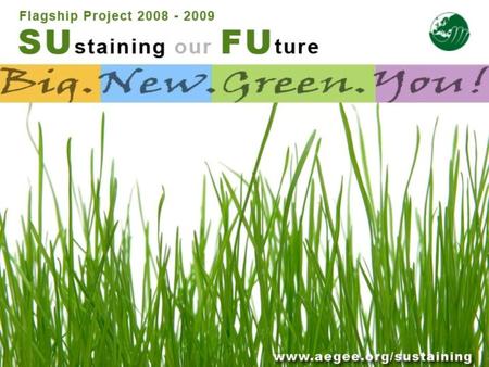 What is sustainable development? The Problem: we are using more natural resources than Earth can re-produce -> our way of life is unsustainable. Sustainable.