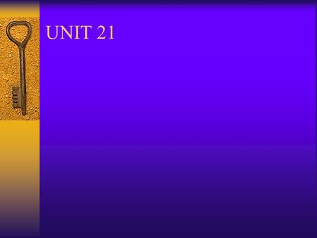 UNIT 21. LESSON 81 build up a large business leave sth. to/with sb.  Just leave this matter to me.  I left a lot of books with him.