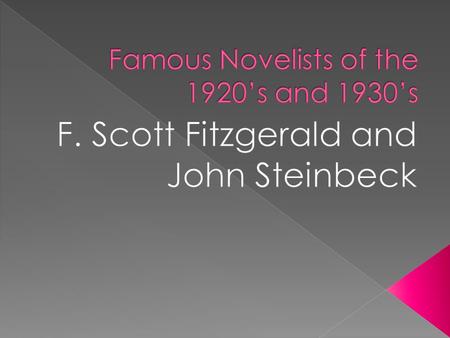 wrote exciting and moving stories about life during the Jazz Age, sharing the mood of life in a time of excess.