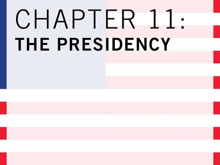 CONFLICT AND COMPROMISE and The Presidency The Obama Presidency in Context.