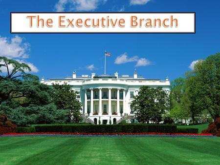 I. The president is the national executive. According to the Constitution, the job of the president is to enforce federal laws passed by Congress. He.