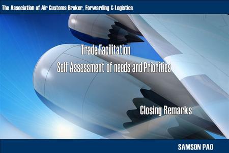 The Association of Air Customs Broker, Forwarding & Logistics.