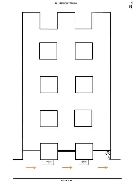 FRESH AIR BASE N GAS TEST STATION BC 2015 TENNESSEE REGION BLANK MAP.
