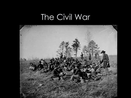 The Civil War. Identification (4 Points) 1.Fort Sumter.