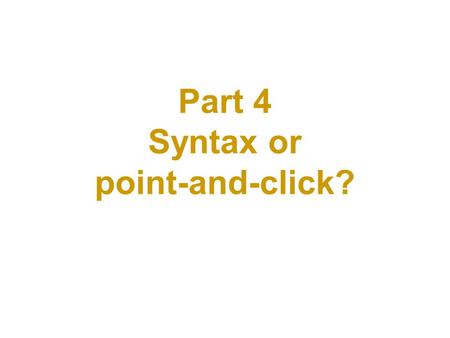 Part 4 Syntax or point-and-click?. British Social Attitudes 1986 Q.114, page 43b.