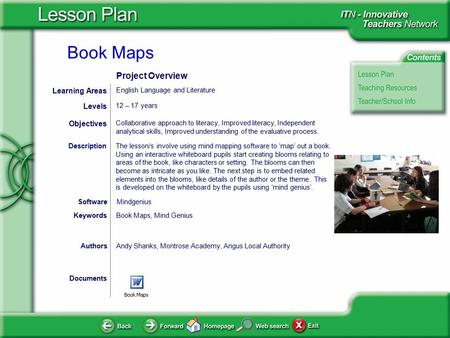 Book Maps  Documents AuthorsAndy Shanks, Montrose Academy, Angus Local.