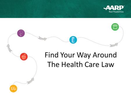 Find Your Way Around The Health Care Law. 2 Agenda People with health insurance People who are uninsured or buy their own coverage People with Medicare.