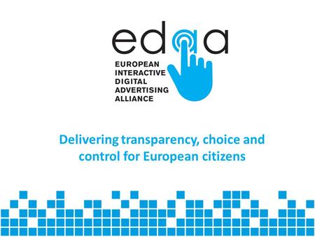 Delivering transparency, choice and control for European citizens.