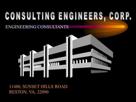 ENGINEERING CONSULTANTS 11480, SUNSET HILLS ROAD RESTON, VA, 22090.