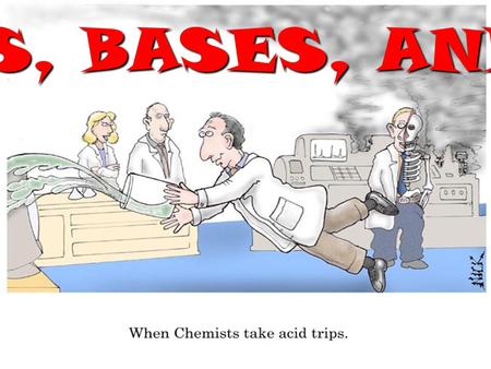 ACIDS, BASES, AND pH. 2 The solutions conduct electricity! They are called ELECTROLYTES HCl, MgCl 2, and NaCl are strong electrolytes. They dissociate.