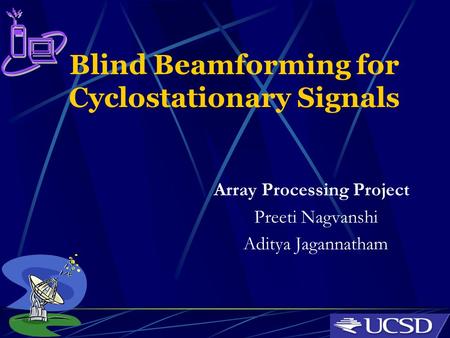 Blind Beamforming for Cyclostationary Signals