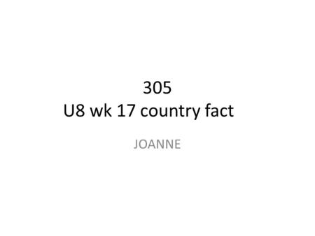 305 U8 wk 17 country fact JOANNE. Central America 中美洲 It includes 包含 7 countries: Belize 貝里斯, Costa Rica 哥斯大黎加, El Salvador 薩爾瓦多, Guatemala 瓜地馬拉, Honduras.