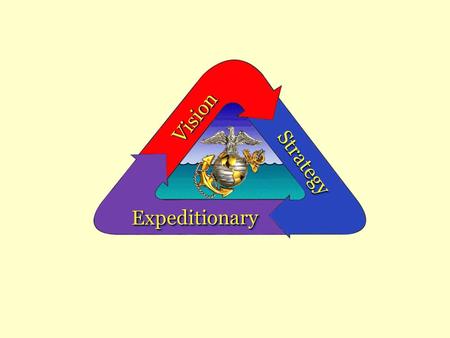 VisionVision StrategyStrategy ExpeditionaryExpeditionary.