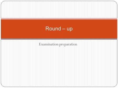 Examination preparation Round – up. We will be analyzing the first part of questions in all the question paper here. June 2012 Question 1 a) The CIO is.