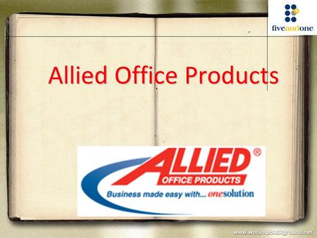 Allied Office Products. 1.NADIA NILA SARI (M987Z250) 2.Nguyen Pham Nhut Thien 阮範日禪 ( M987Z240) 3. Li merlina 李美靈 ( M987Z246)