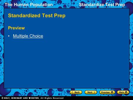 Standardized Test Prep