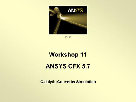 Catalytic Converter Simulation