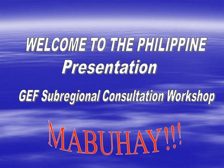 BRIEFING SEQUENCE a) MEA FOCAL POINT AGENCIES b) COMMITTEES CREATED FOR THE THREE UN CONVENTIONS c)COMPOSITION OF MEA FOCAL POINT AGENCY COMMITTEE AND.