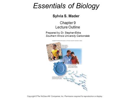 Essentials of Biology Sylvia S. Mader