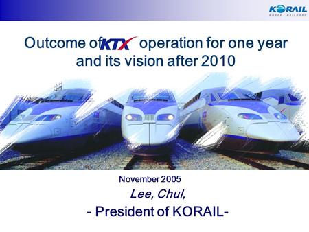 마스터 부제목 스타일 편집 마스터 제목 스타일 편집 page_0 - Outcome of operation for one year and its vision after 2010 - Outcome of operation for one year and its vision after.