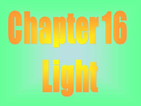 Visible light is electromagnetic radiation with wavelengths from 400 to 700 nm. The electromagnetic spectrum Includes more that just Visible light.