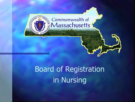 Board of Registration in Nursing. Module: Competence: A Legal Requirement to Licensed Nursing Practice.