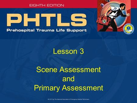 Lesson 3 Scene Assessment and Primary Assessment