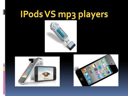  The iPod is a portable music player developed by Apple Computer. Though it is an Apple product, the iPod can be used with both Macs and PCs.