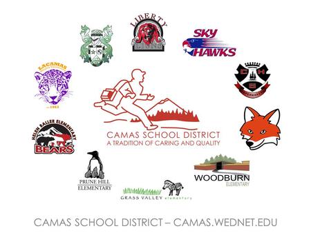 CAMAS SCHOOL DISTRICT – CAMAS.WEDNET.EDU. A Common Core Math Problem: Given 385 people, what will be the dimensions of an all inclusive CAMAS SCHOOL DISTRICT.