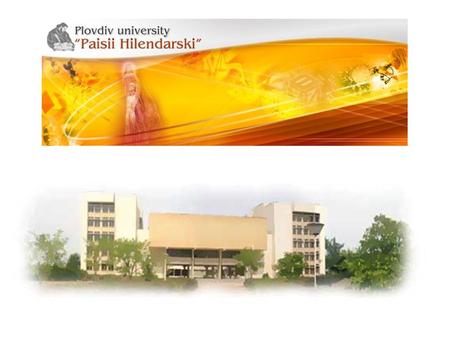 The University of Plovdiv is built on the foundation laid by the Higher Teacher-Training Institute of Natural and Mathematical Sciences, which opened.