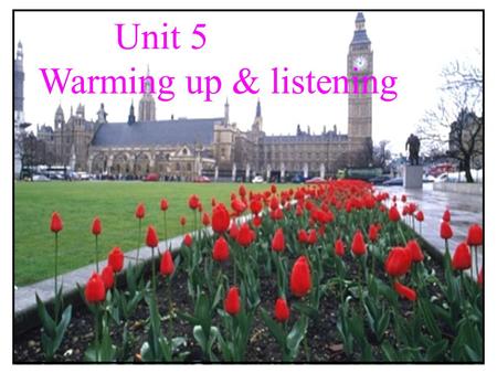 Unit 5 Warming up & listening What are they?Where are they taken ? London bridge.