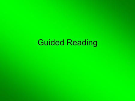 Guided Reading. Guided Reading: Firearms Factories Christopher Columbus Asientos Charles I Royal African Company Tobacco, Cotton, Sugar Cane Le Jeunne.