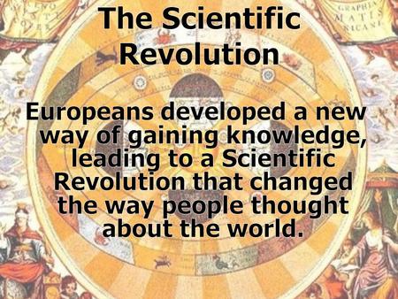 The Scientific Revolution