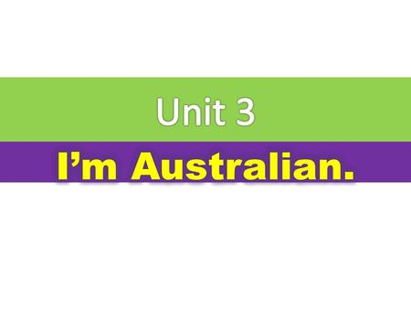 I’m Uncle Joe. I am Canadian policeman. I live in Canada.