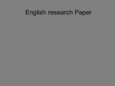 English research Paper. How do Thriller-suspense Authors hook and hold readers? According to Jack King, the author of many thriller books, authors start.