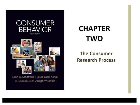 The Consumer Research Process CHAPTER TWO. Learning Objectives At the end of this unit you will: 1. Understand the importance of Consumer Research for.